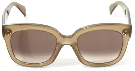 celine khaki sunglasses|authentic Celine sunglasses.